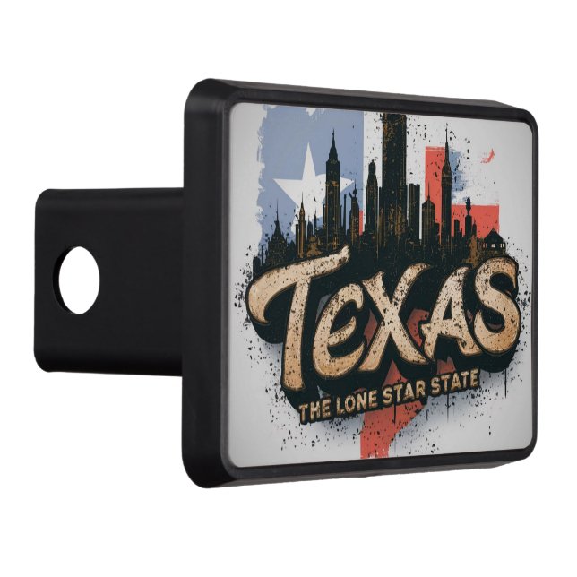 Cubierta Para Remolque Saludo patriótico a Texas, el estado solitario de  (Derecha)