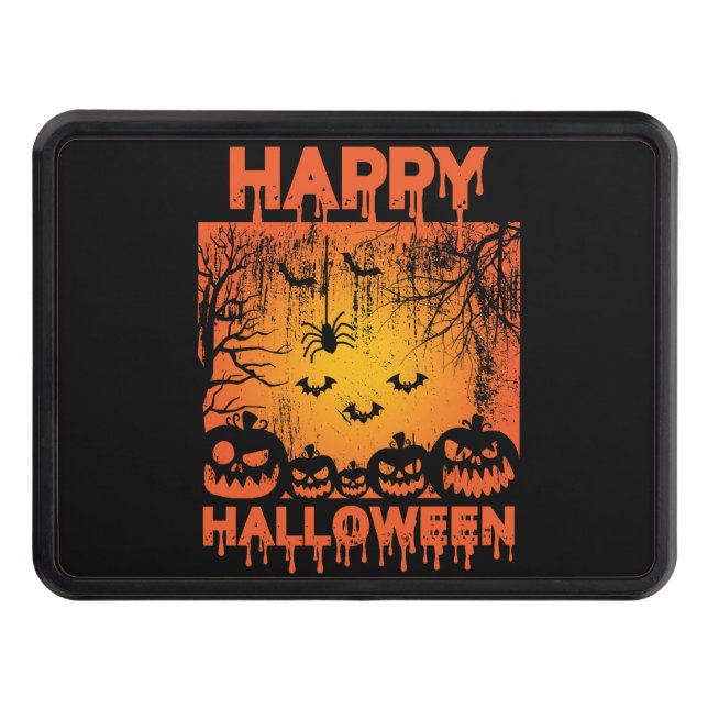 Cubierta Para Remolque Saludos de Halloween (Anverso)