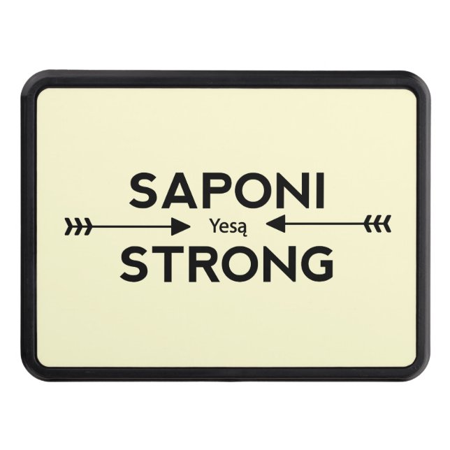 Cubierta Para Remolque Saponi Strong Arrows Trailer Hitch Cover (Anverso)