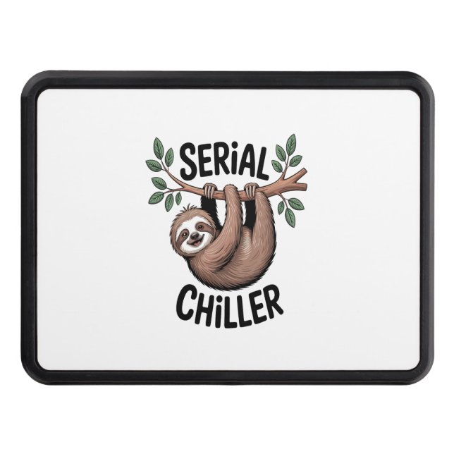 Cubierta Para Remolque Serial Chiller Sloth Hanging from Branch (Anverso)