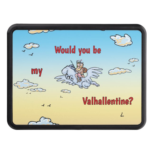 Cubierta Para Remolque Serías mi Valhallentine (Anverso)