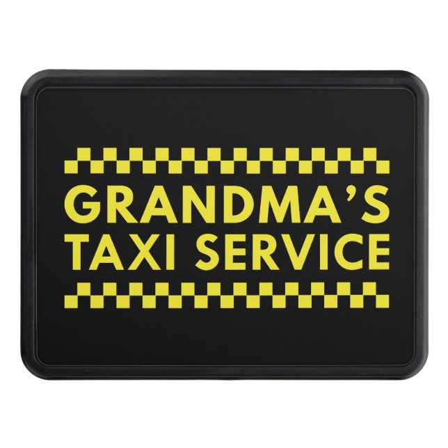 Cubierta Para Remolque Servicio de taxi de la abuela (Anverso)