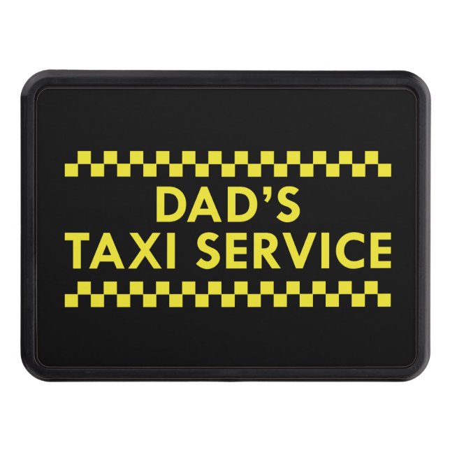 Cubierta Para Remolque Servicio de taxi de papá (Anverso)
