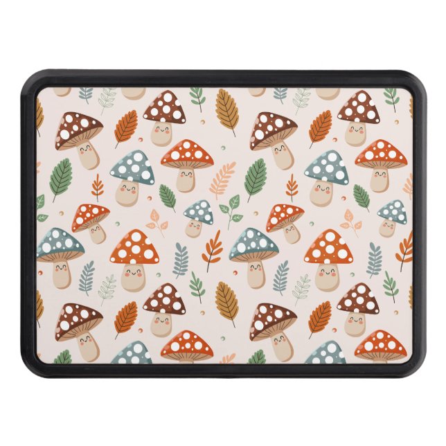 Cubierta Para Remolque Setas, follaje otoñal, Patten natural (Anverso)