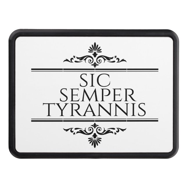 Cubierta Para Remolque Sic Semper Tyrannis (Anverso)