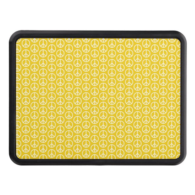 Cubierta Para Remolque Signos de paz en amarillo soleado (Anverso)
