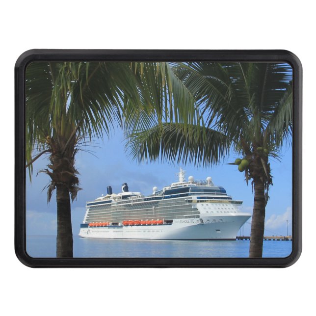 Cubierta Para Remolque Silhouette de celebridades en el paraíso (Anverso)