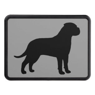 Cubierta Para Remolque Silueta de Bullmastiff