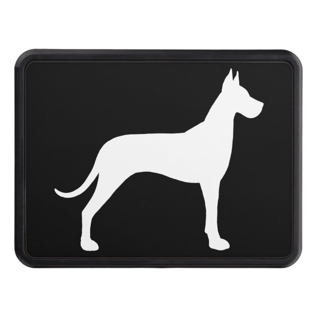 Cubierta Para Remolque Silueta de great dane (Anverso)