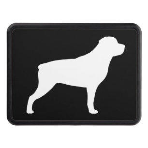 Cubierta Para Remolque Silueta de Rottweiler