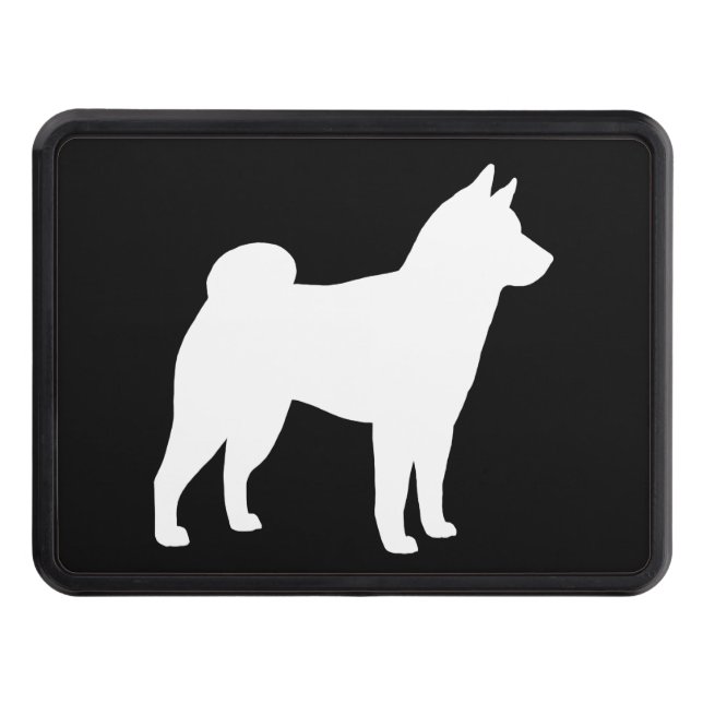Cubierta Para Remolque Silueta de Shiba Inu (Anverso)