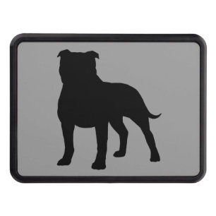 Cubierta Para Remolque Silueta de Staffordshire bull terrier
