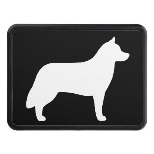 Cubierta Para Remolque Silueta del husky siberiano