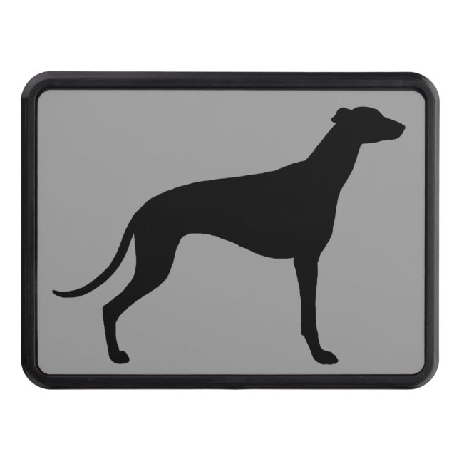 Cubierta Para Remolque Silueta del perro del galgo (Anverso)