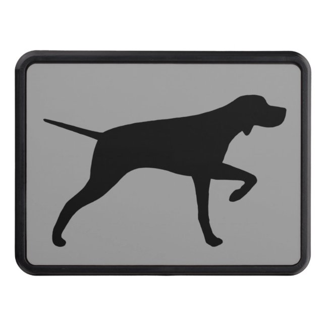 Cubierta Para Remolque Silueta del perro del indicador (Anverso)