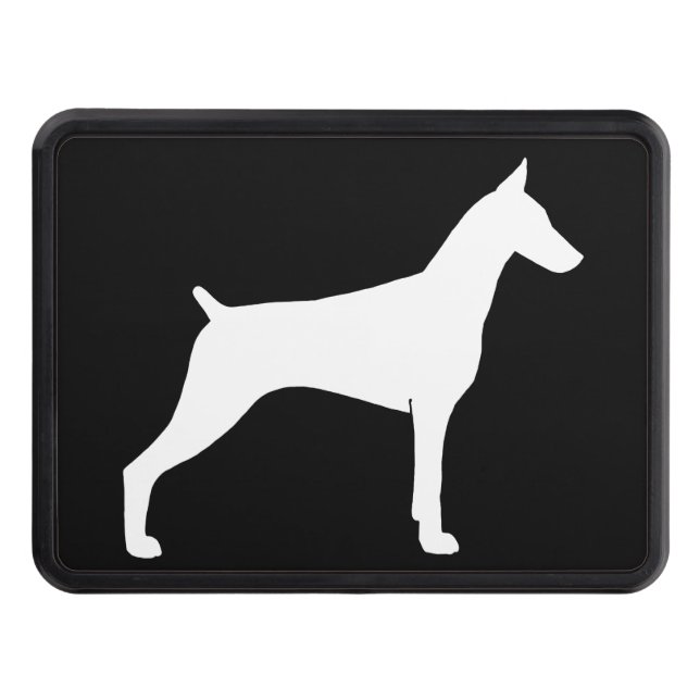 Cubierta Para Remolque Silueta del Pinscher del Doberman (Anverso)