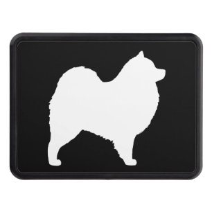 Cubierta Para Remolque Silueta del samoyedo