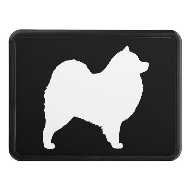 Cubierta Para Remolque Silueta del samoyedo (Anverso)