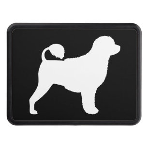Cubierta Para Remolque Silueta portuguesa del perro de agua