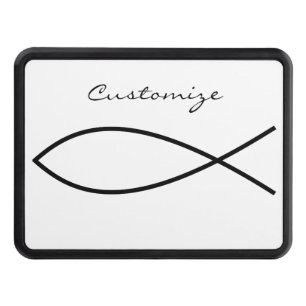 Cubierta Para Remolque Símbolo cristiano de pescado Ichthys Thunder_Cove