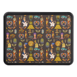 Cubierta Para Remolque Símbolo de patrón jeroglífico egipcio antiguo