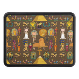 Cubierta Para Remolque Símbolo de patrón jeroglífico egipcio antiguo