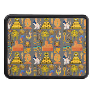 Cubierta Para Remolque Símbolo de patrón jeroglífico egipcio antiguo