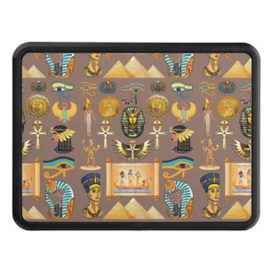 Cubierta Para Remolque Símbolo egipcio de patrón jeroglífico