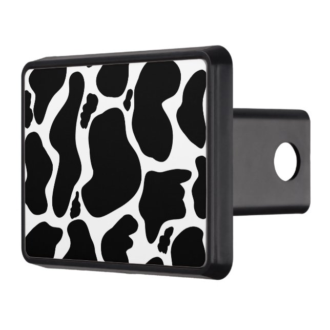 Cubierta Para Remolque Simple Black Cow Spots Animal (Izquierda)