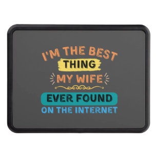 Cubierta Para Remolque Soy lo mejor que encontró mi esposa, marido gracio