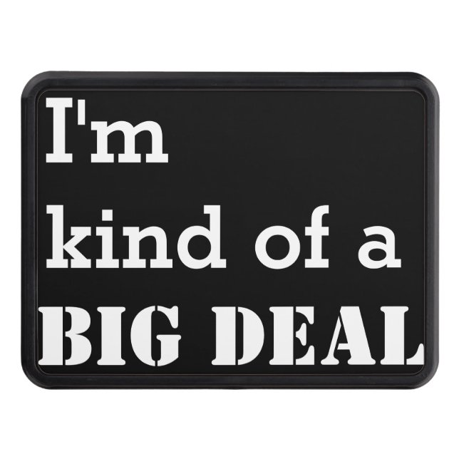 Cubierta Para Remolque Soy un poco una GRAN COSA (Anverso)