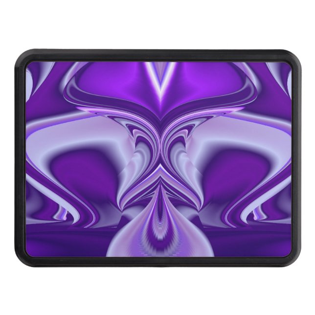 Cubierta Para Remolque Sueños de flores moradas (Anverso)