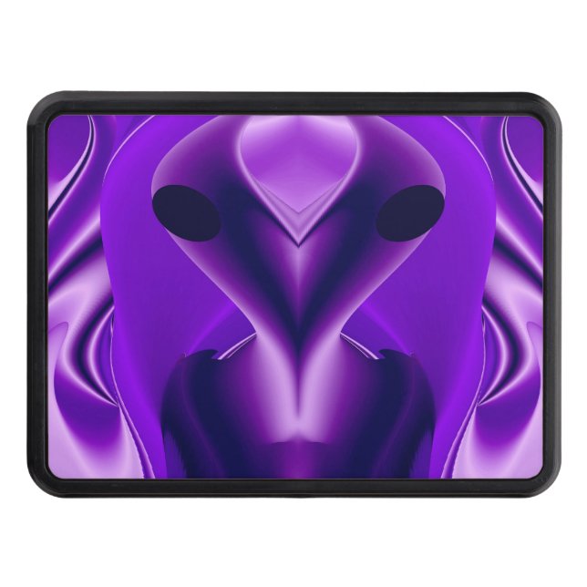 Cubierta Para Remolque Sueños del arcoiris púrpura 3D , Alien (Anverso)