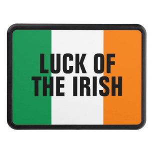 Cubierta Para Remolque Suerte del coche irlandés de bandera divertida de