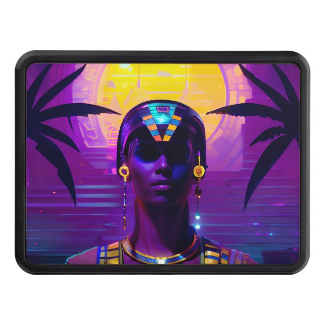 Cubierta Para Remolque Synthwave Pharaoh (Anverso)