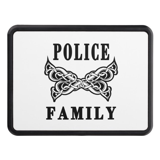 Cubierta Para Remolque Tatuajes de la familia de la policía (Anverso)