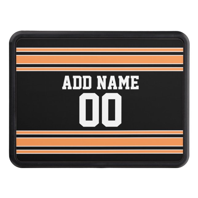 Cubierta Para Remolque Team Jersey con nombre y número personalizados (Anverso)