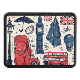 Cubierta Para Remolque Tema de Inglaterra en Londres