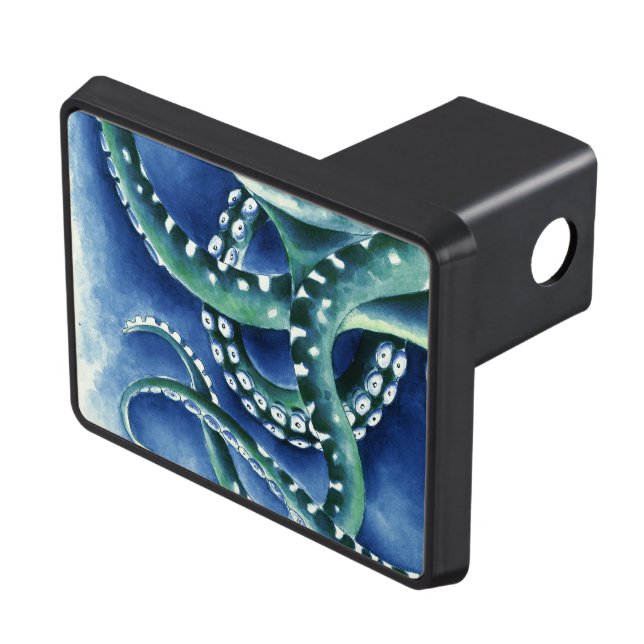 Cubierta Para Remolque Tentáculos verdes azules (Parte superior derecha)