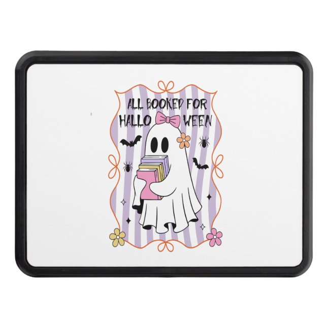 Cubierta Para Remolque Todo Reservado Para Halloween Teacher Ghost (Anverso)