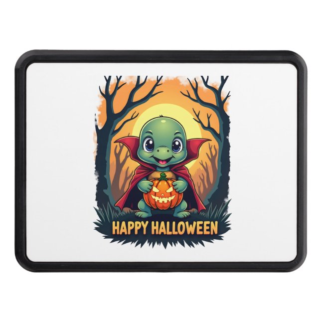 Cubierta Para Remolque Tortuga Tortoise Boo Vampire Trick O Trate Hallowe (Anverso)