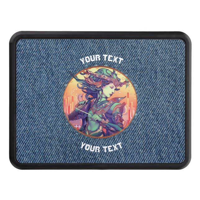 CUBIERTA PARA REMOLQUE TOTE SAGITTARIO DE RÓTULO ZODIAC PERSONALIZADO (Anverso)