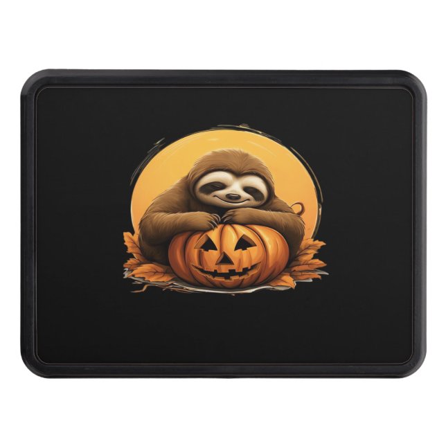 Cubierta Para Remolque Tragedia durmiente y calabaza de Halloween Classic (Anverso)