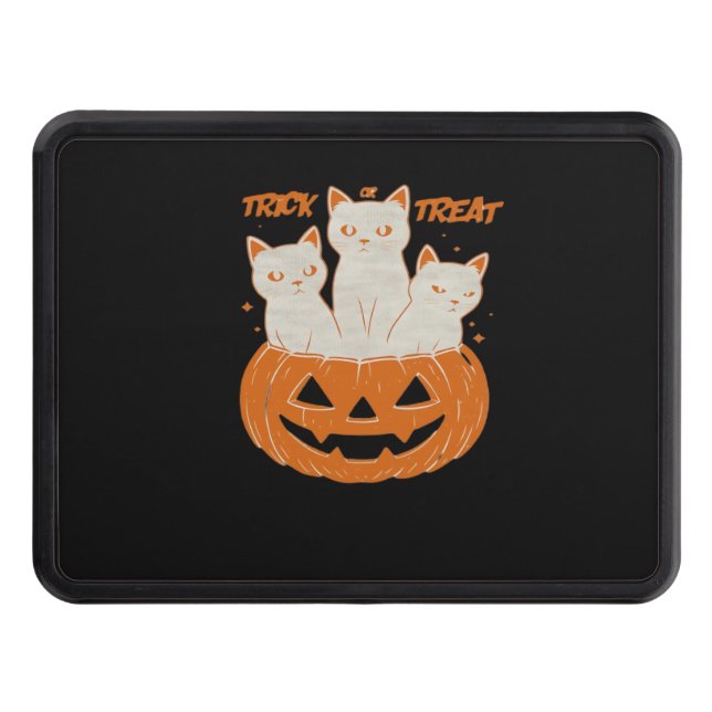 Cubierta Para Remolque Trick or Treat cats Classic T-Shirt (Anverso)
