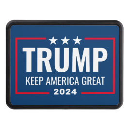 Cubierta Para Remolque Trump 2024 Mantenga a Estados Unidos grande - rojo