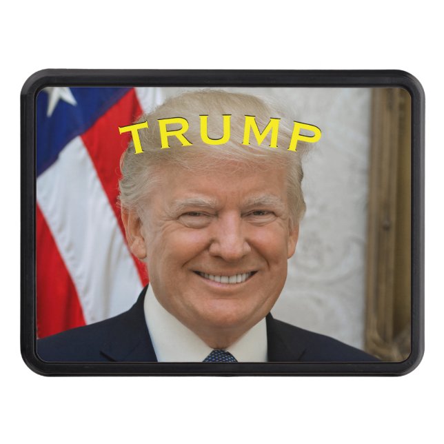 Cubierta Para Remolque Trump: Retrato sonriente (Anverso)