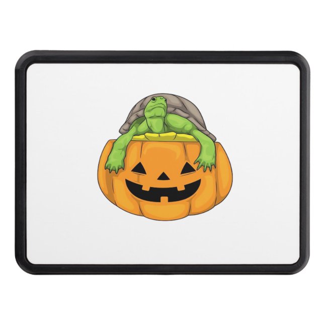 Cubierta Para Remolque Turtle Halloween Pumpkin Classic T-Shirt_1 (Anverso)