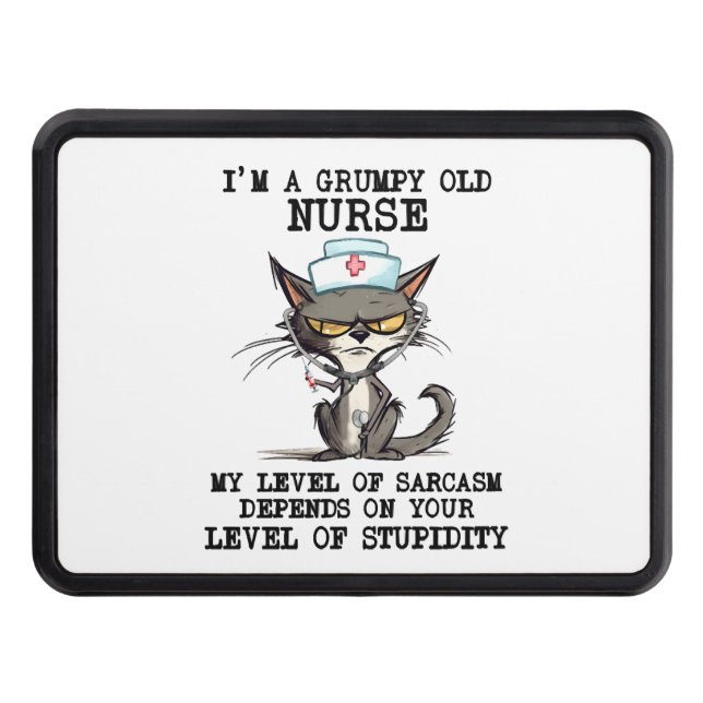 Cubierta Para Remolque Un gato gracioso dice (Anverso)