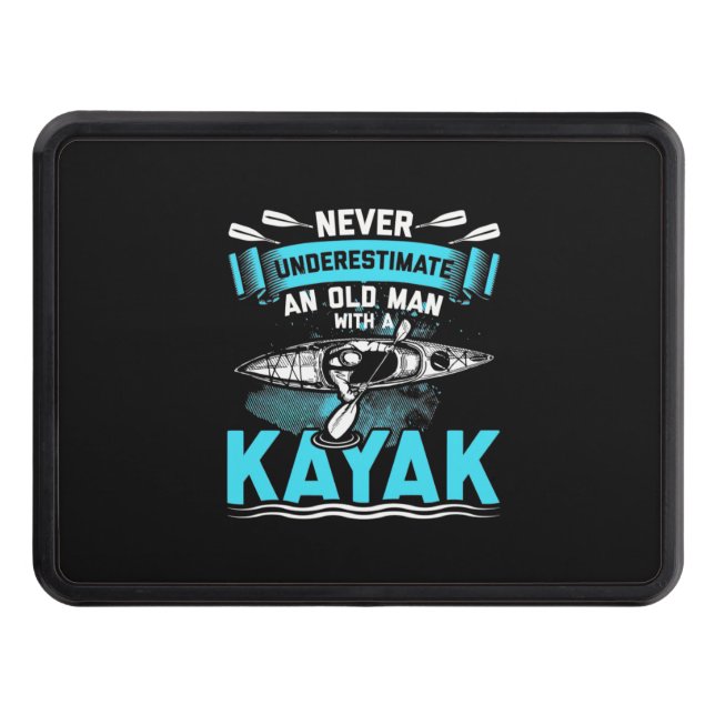 Cubierta Para Remolque Un Viejo Con Un Kayak (Anverso)