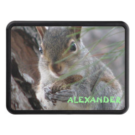 Cubierta Para Remolque Una ardilla linda con el cacahuete personaliza